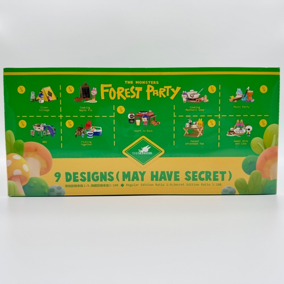 POPMART Labubu The Monsters FOREST PARTY Series Blind Box - Whole Set - Picture 2 of 10